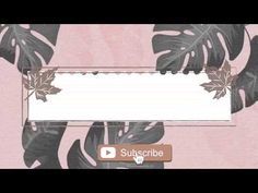 Detail Cute Background Intro Youtube Nomer 22