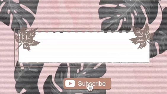 Detail Cute Background Intro Youtube Nomer 57