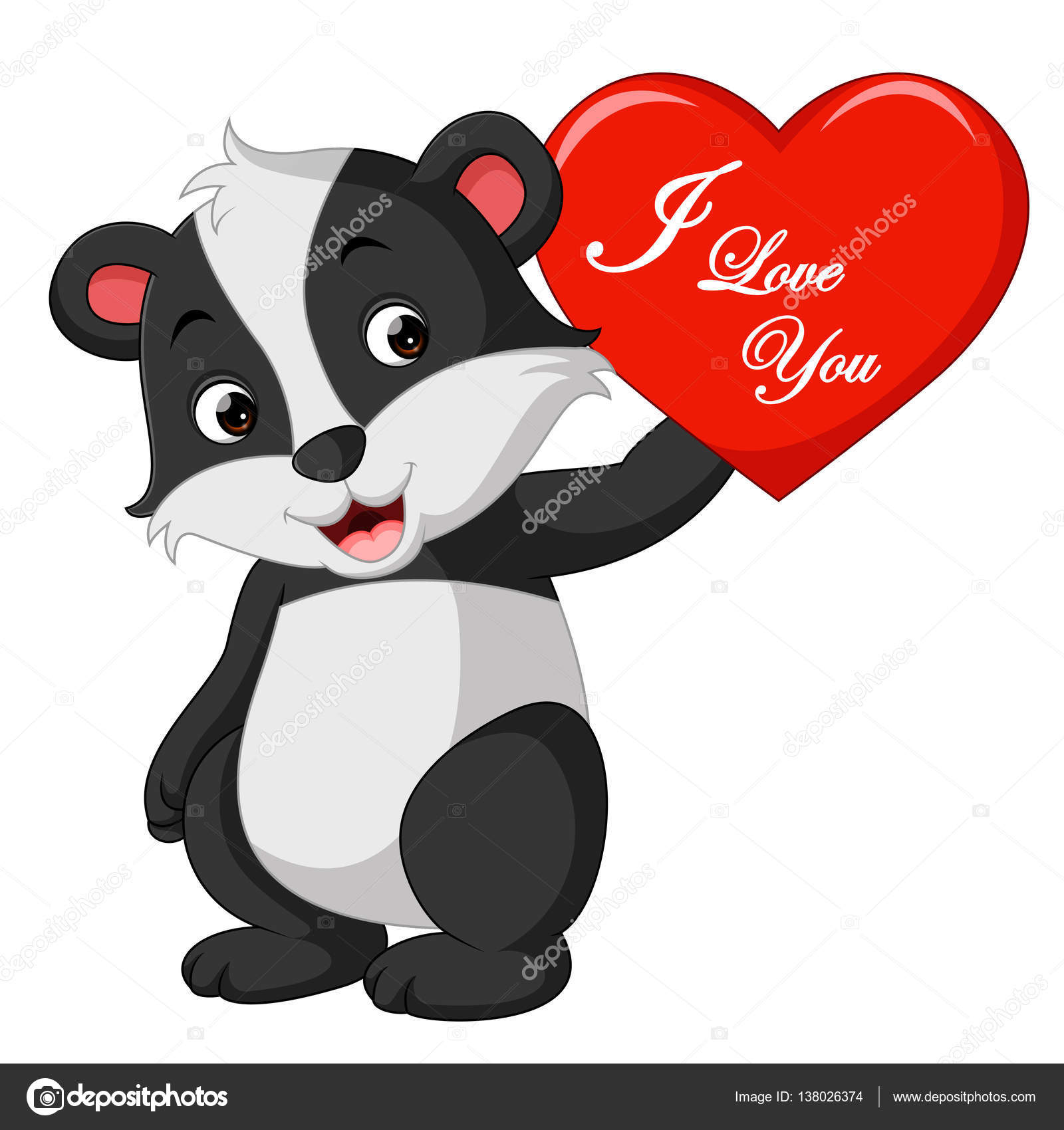 Detail Cute Badger Clipart Nomer 29