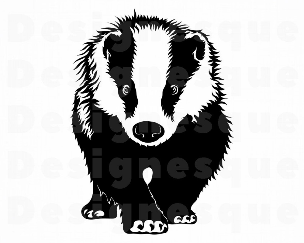 Detail Cute Badger Clipart Nomer 33