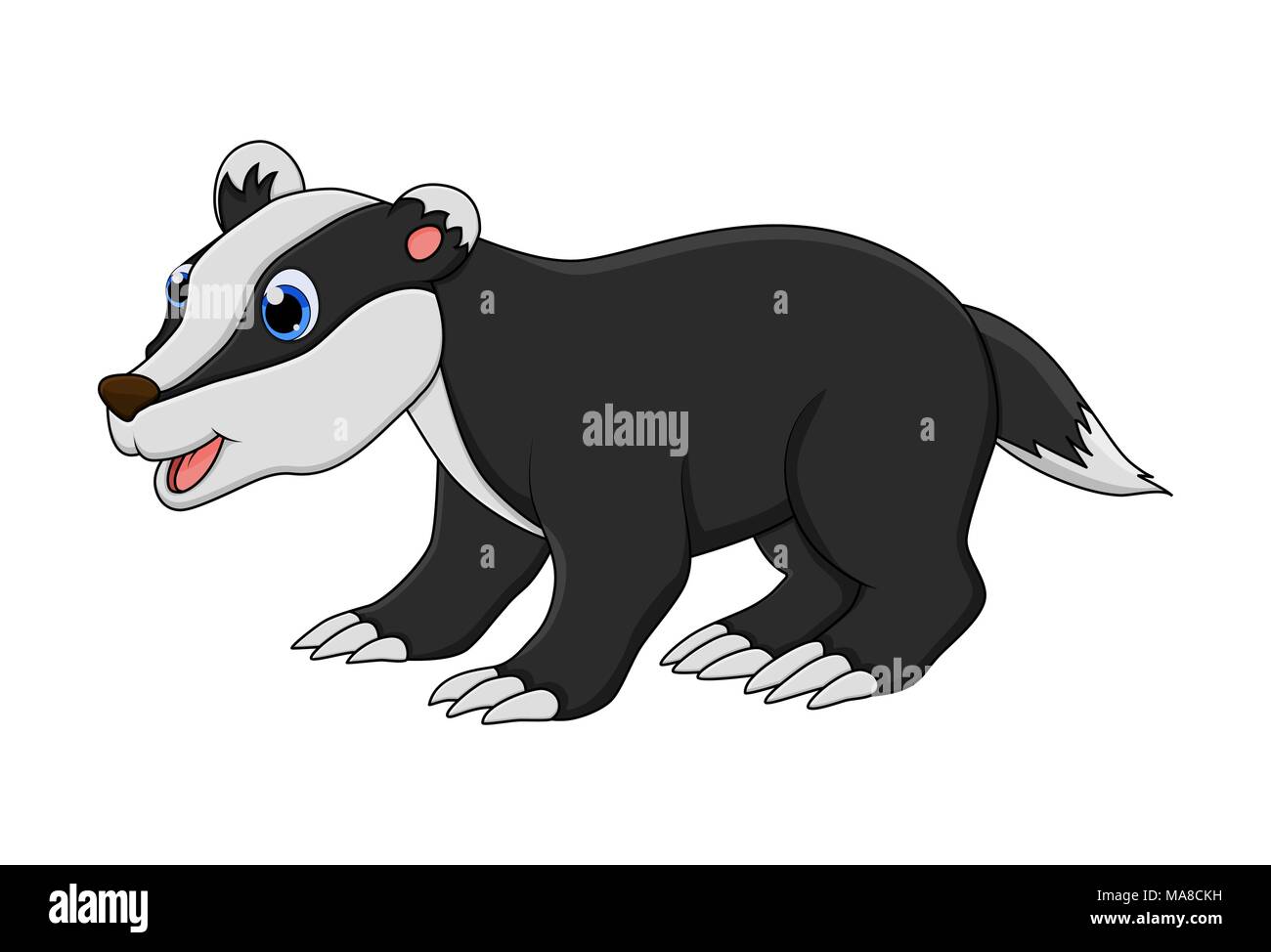 Detail Cute Badger Clipart Nomer 51