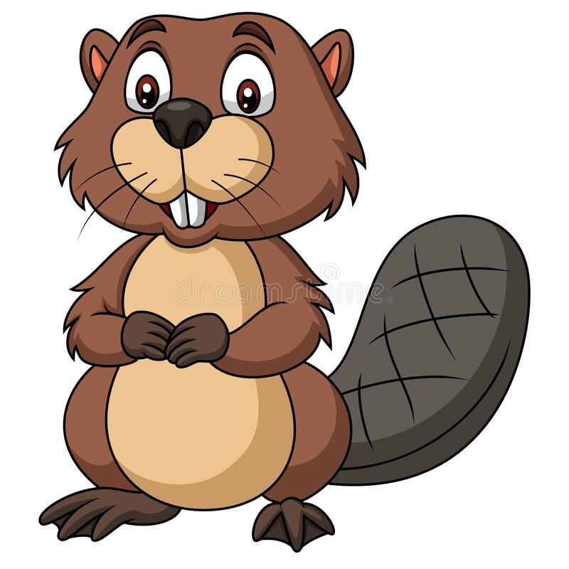 Detail Cute Beaver Clipart Nomer 15