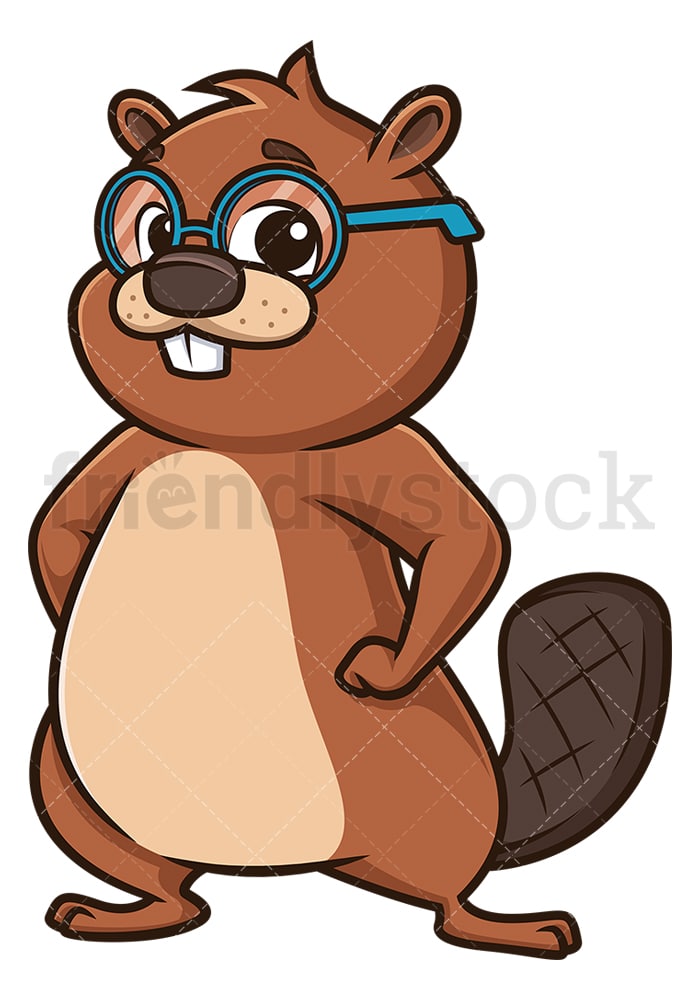 Detail Cute Beaver Clipart Nomer 47