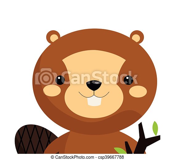 Detail Cute Beaver Clipart Nomer 50