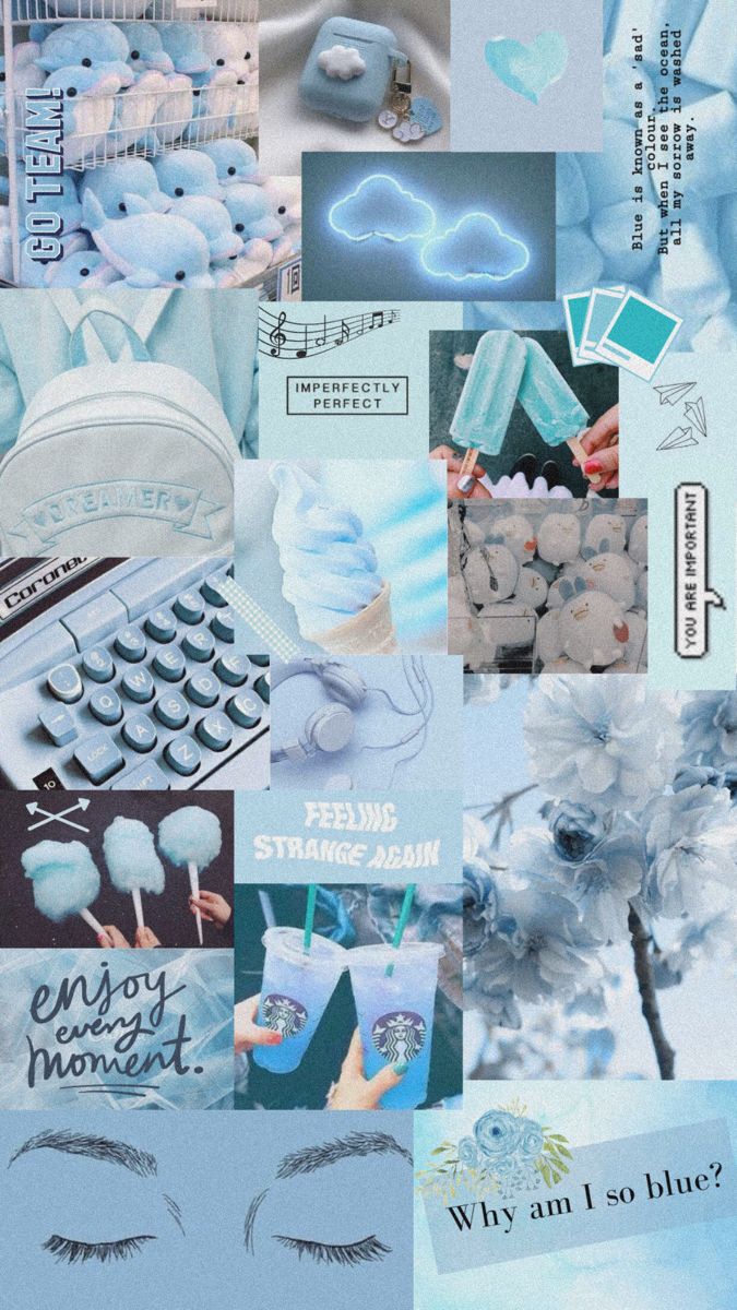 Detail Cute Blue Background Tumblr Nomer 22