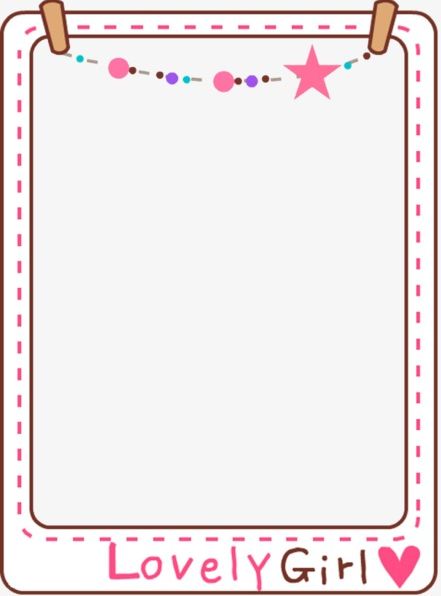 Detail Cute Border Clipart Nomer 14