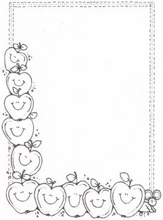 Detail Cute Border Line Nomer 52