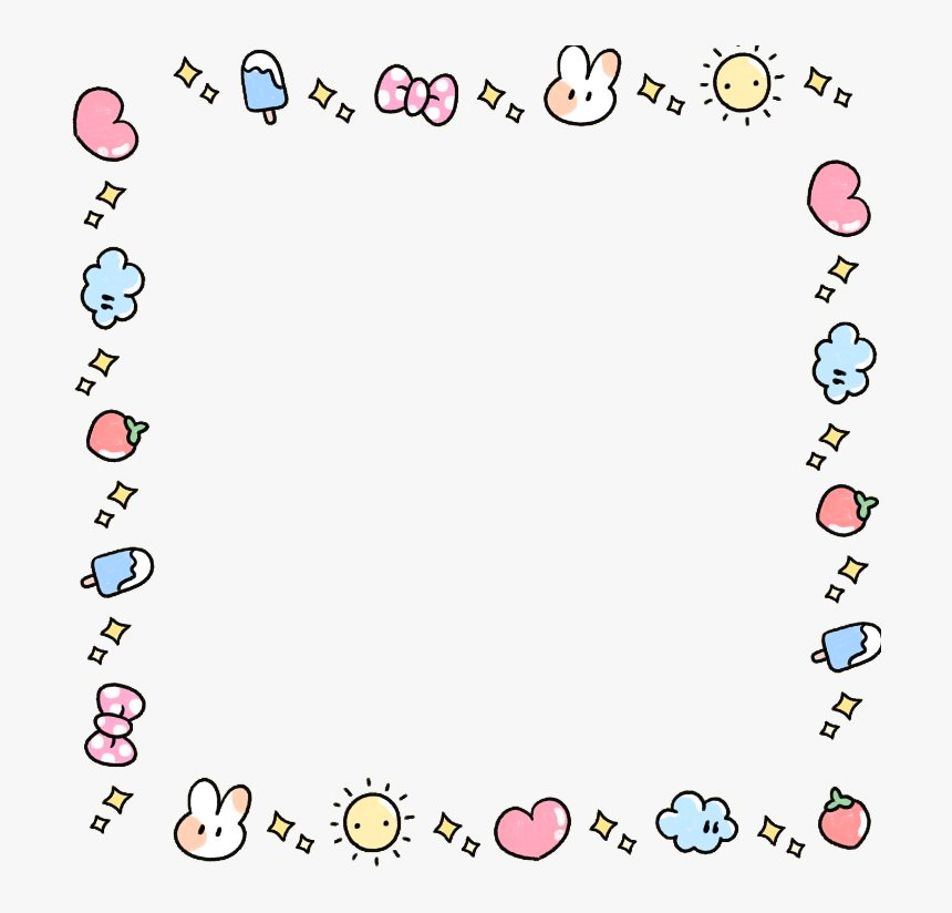 Detail cute border png koleksi nomer 9