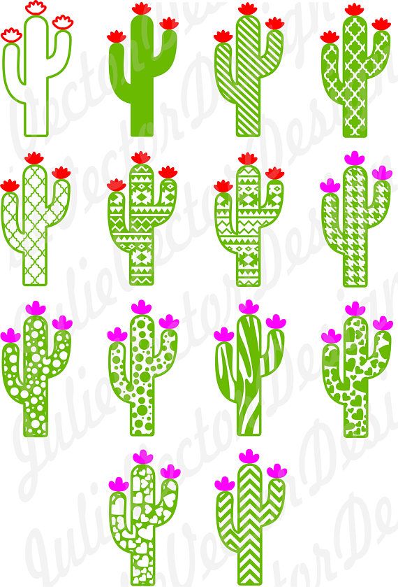 Detail Cute Cactus Silhouette Nomer 15