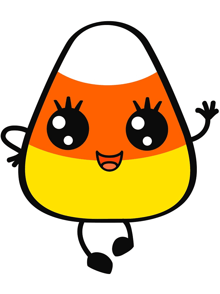 Detail Cute Candy Corn Clipart Nomer 43