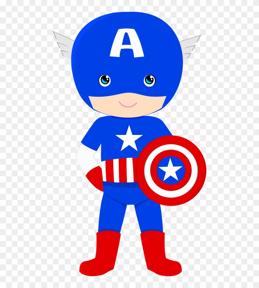 Detail Cute Captain America Clipart Nomer 2