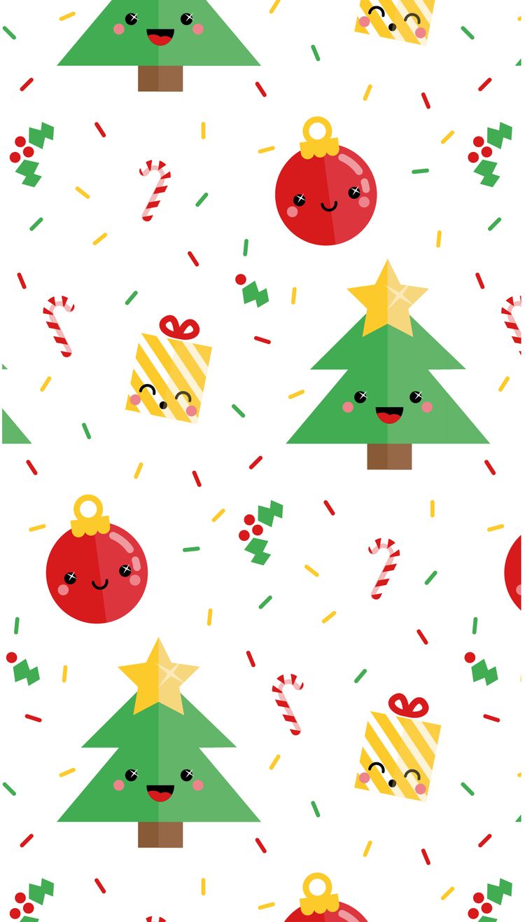 Detail Cute Christmas Background Nomer 5