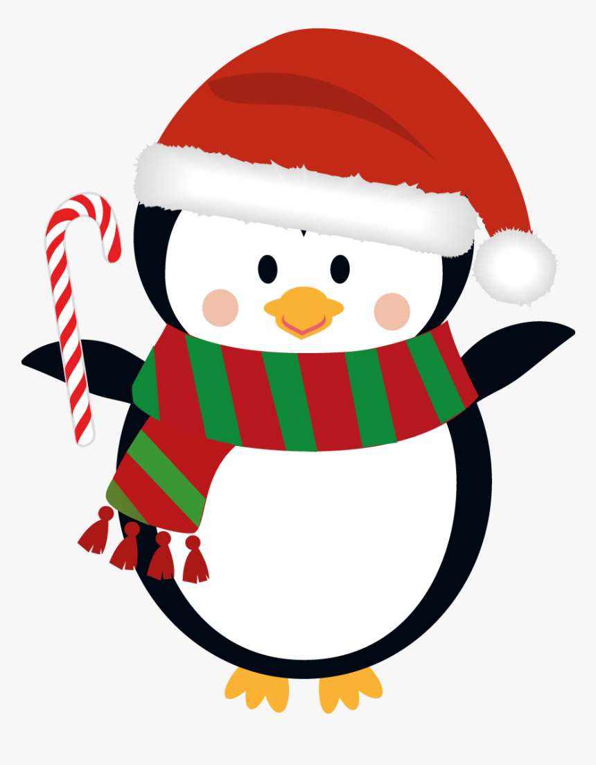 Detail Cute Christmas Penguin Clipart Nomer 2