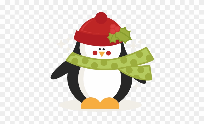 Detail Cute Christmas Penguin Clipart Nomer 13