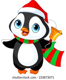 Detail Cute Christmas Penguin Clipart Nomer 25