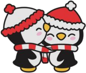 Detail Cute Christmas Penguin Clipart Nomer 27