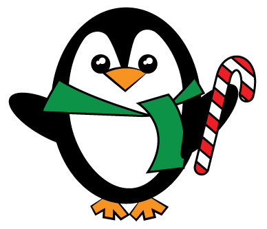 Detail Cute Christmas Penguin Clipart Nomer 28