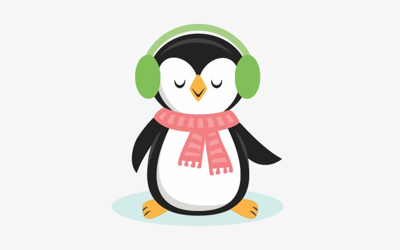 Detail Cute Christmas Penguin Clipart Nomer 34