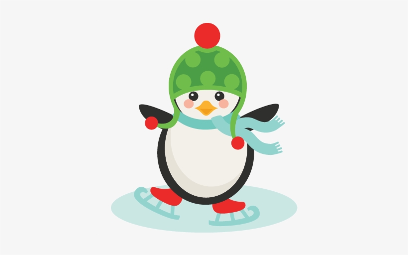 Detail Cute Christmas Penguin Clipart Nomer 35