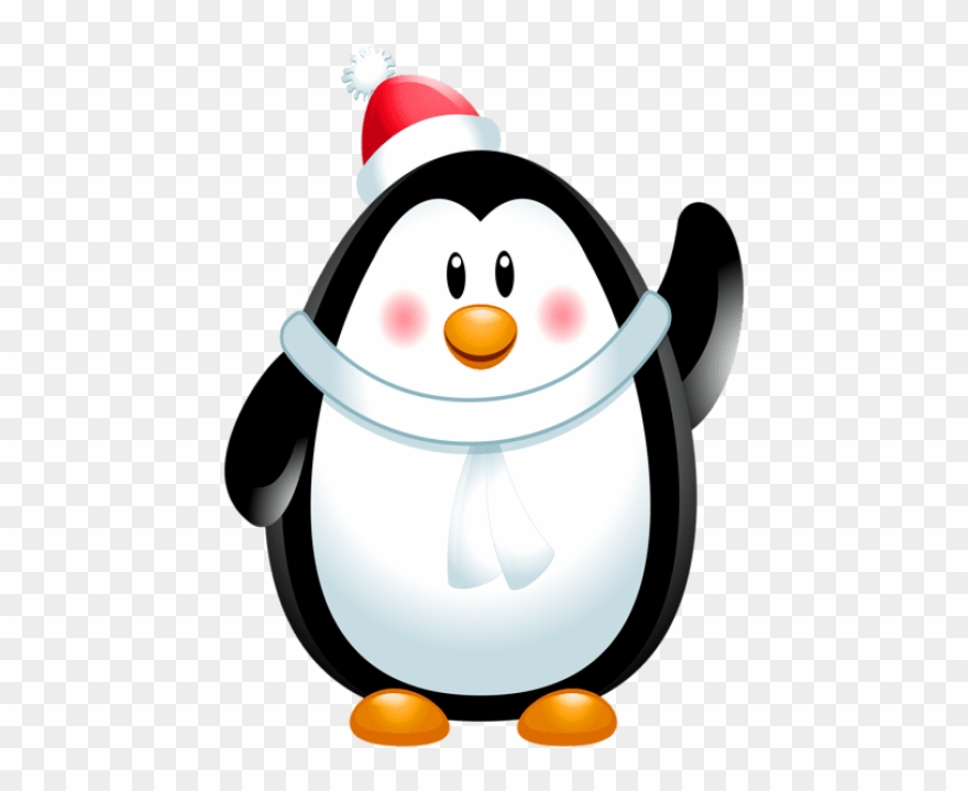 Detail Cute Christmas Penguin Clipart Nomer 38