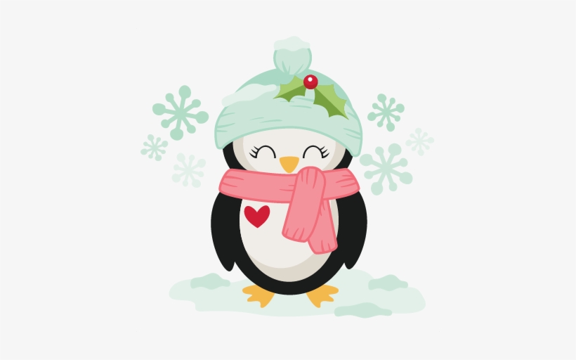 Detail Cute Christmas Penguin Clipart Nomer 7
