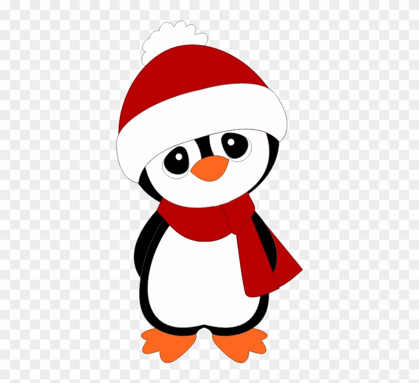 Detail Cute Christmas Penguin Clipart Nomer 9