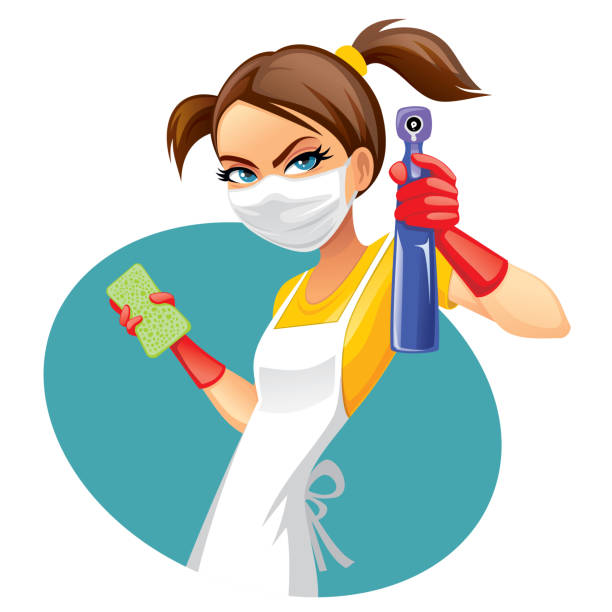 Detail Cute Cleaning Lady Clipart Nomer 20