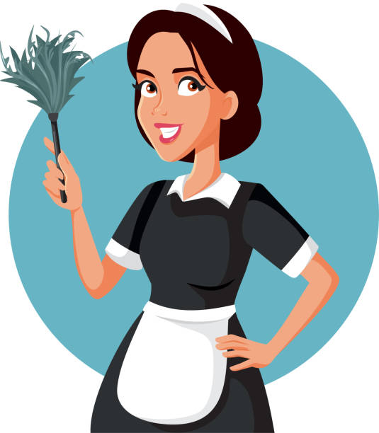 Detail Cute Cleaning Lady Clipart Nomer 33