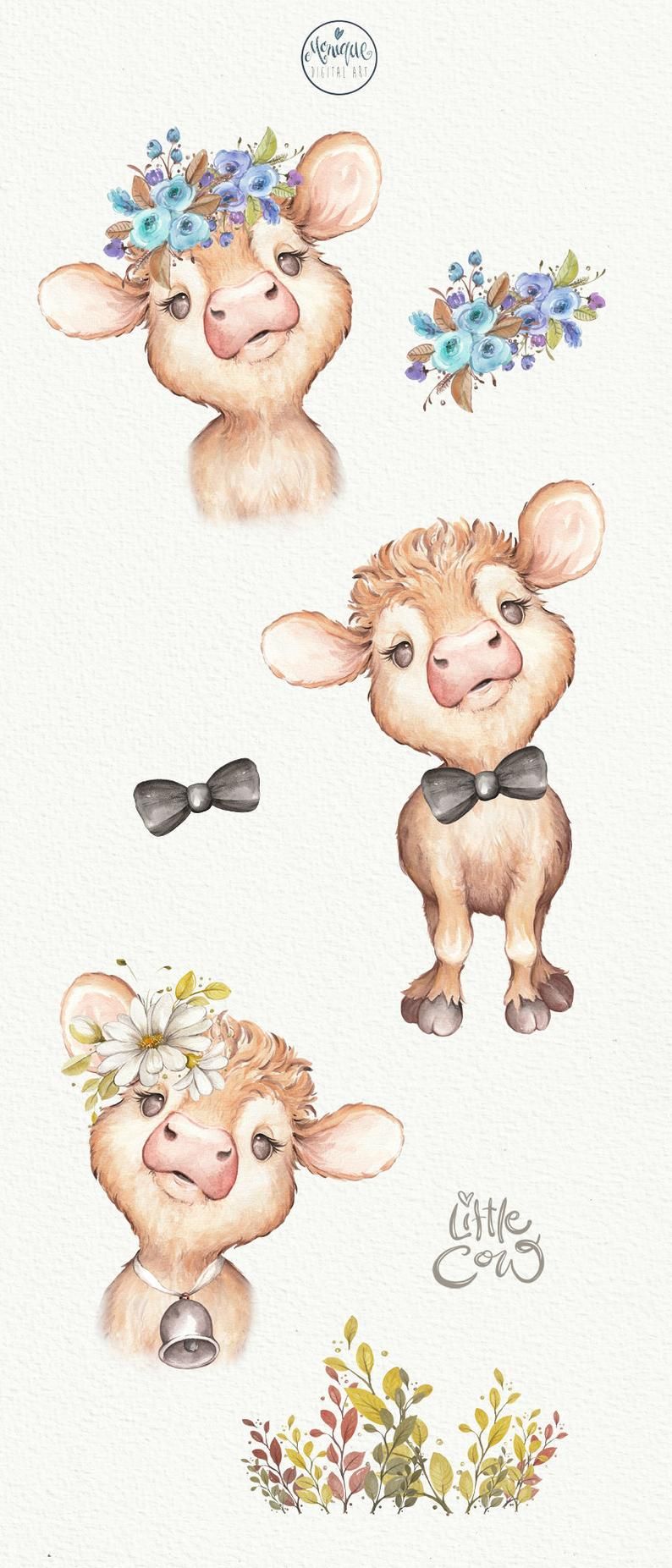 Detail Cute Cow Clipart Nomer 39