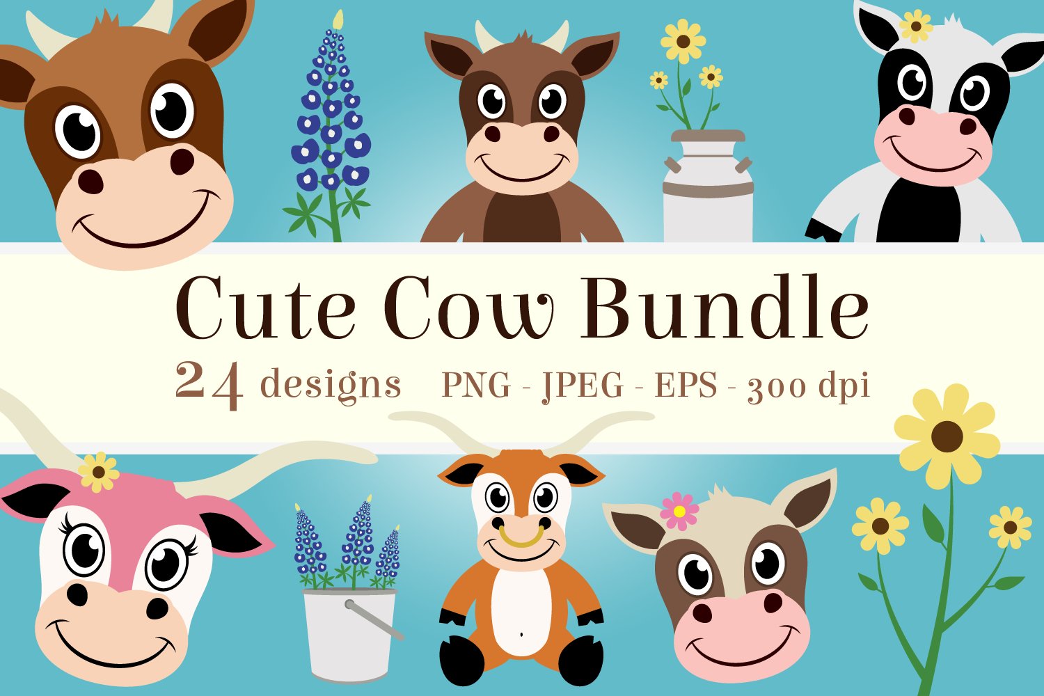 Detail Cute Cow Clipart Nomer 44
