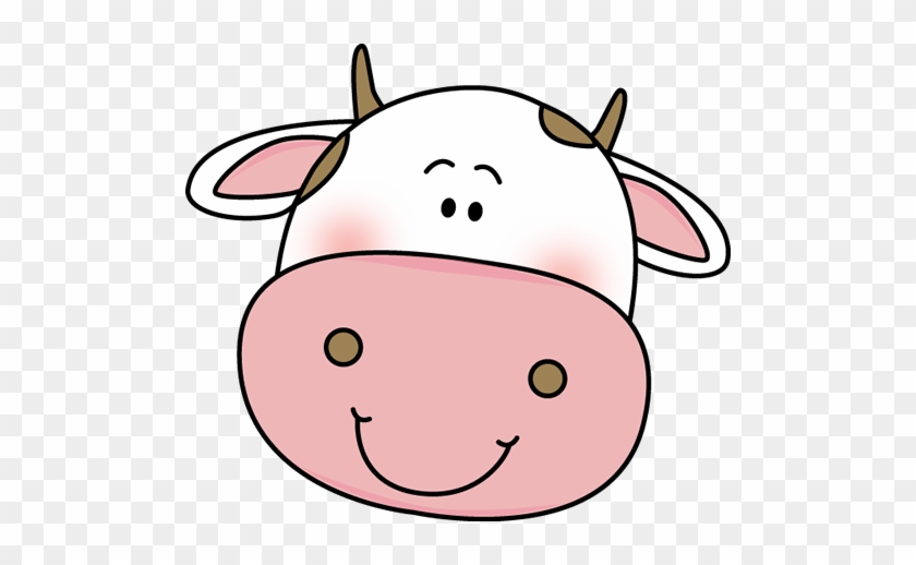 Detail Cute Cow Face Clipart Nomer 5