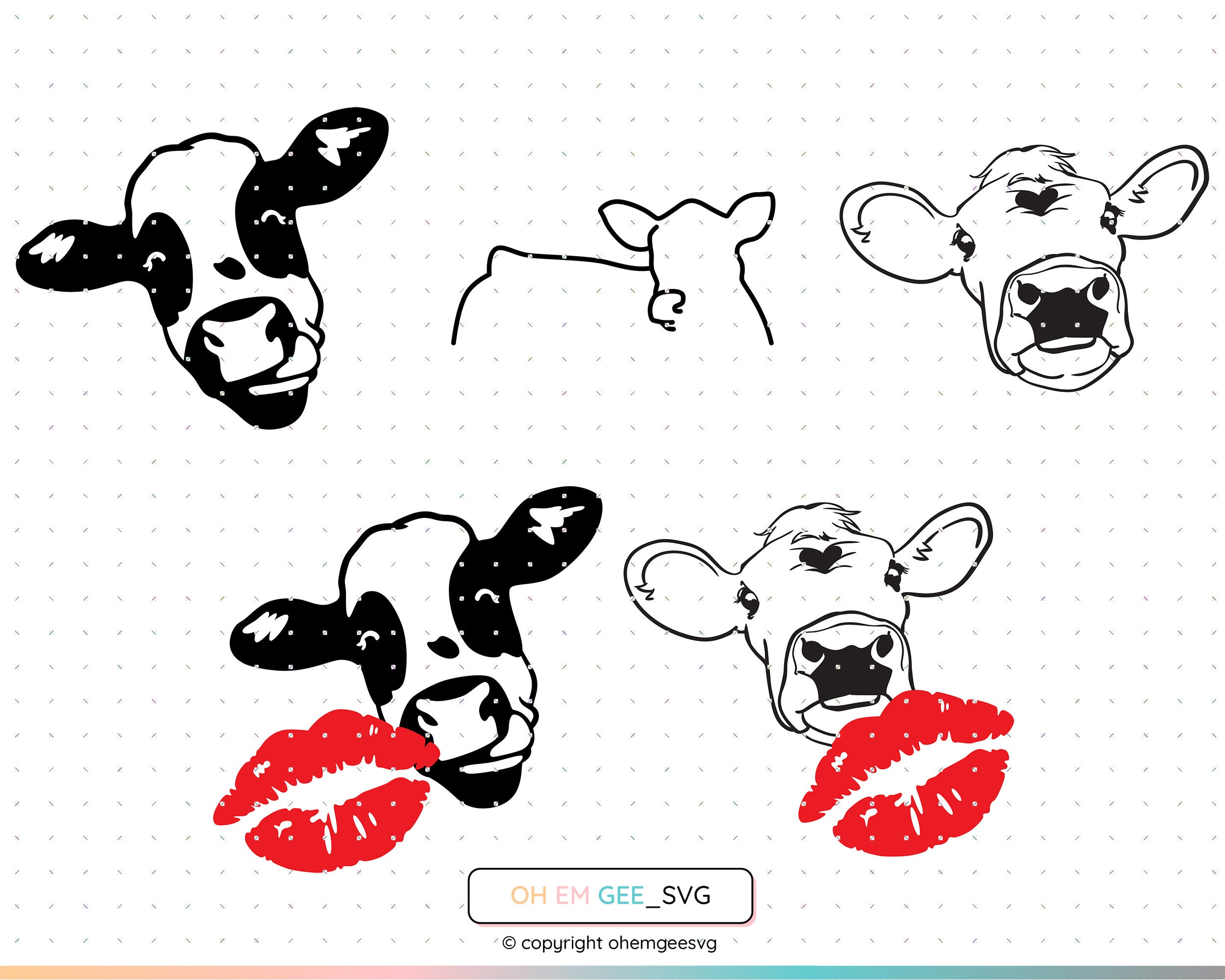 Detail Cute Cow Face Clipart Nomer 51