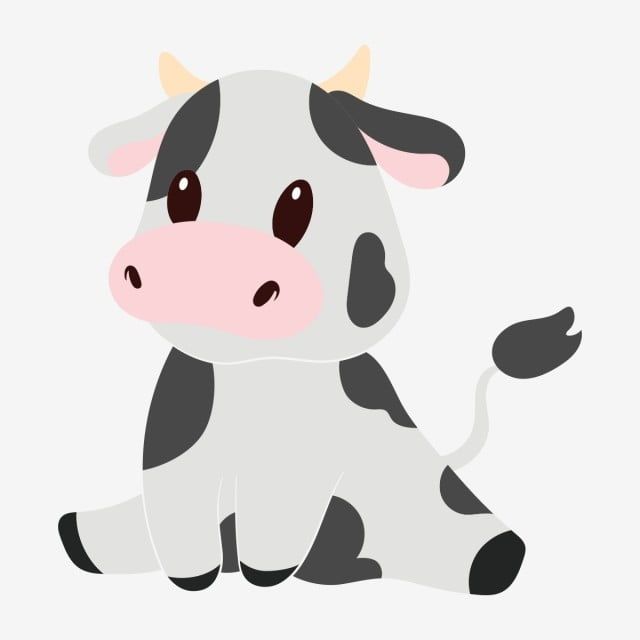 Detail Cute Cow Png Nomer 19