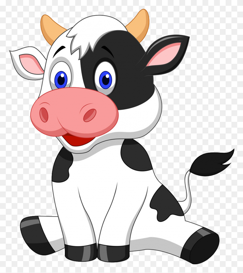 Detail Cute Cow Png Nomer 4