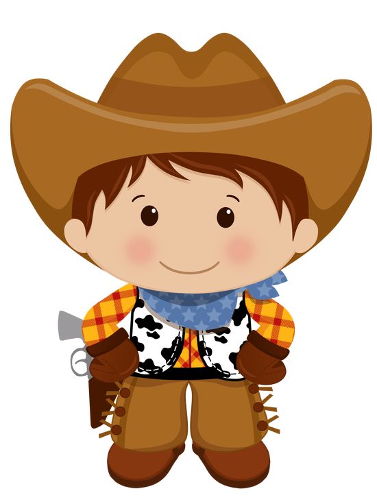 Cute Cowboy Clipart - KibrisPDR