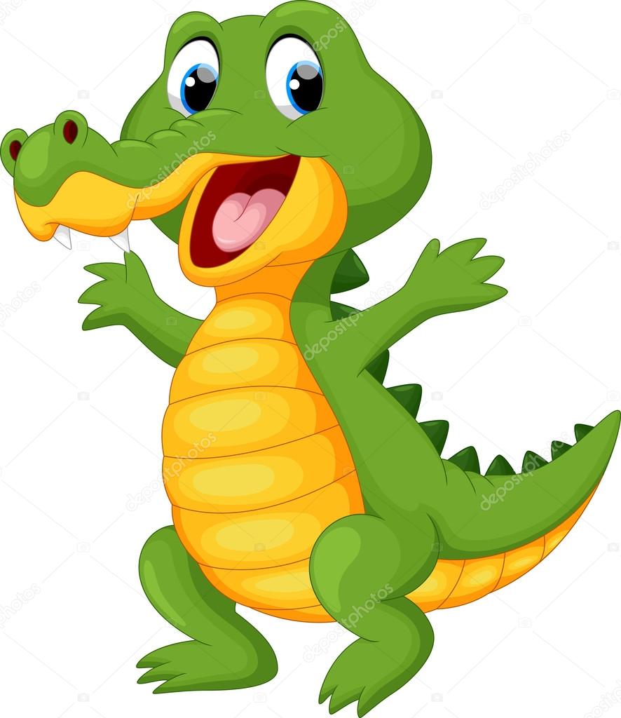 Detail Cute Crocodile Clipart Nomer 22