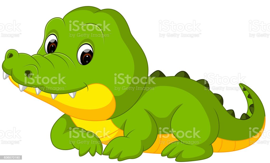 Detail Cute Crocodile Clipart Nomer 5