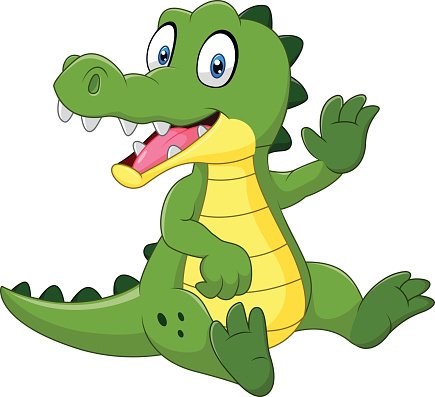 Detail Cute Crocodile Clipart Nomer 38