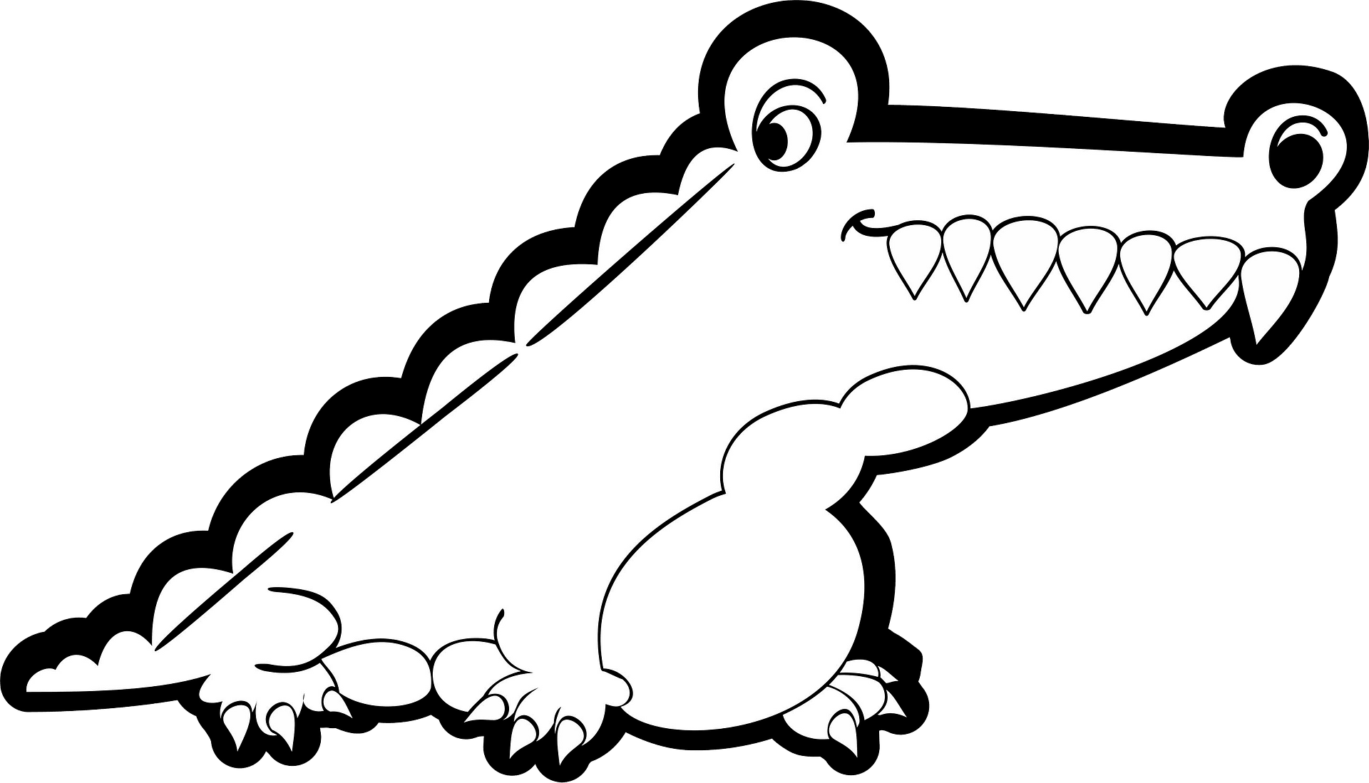 Detail Cute Crocodile Clipart Nomer 40