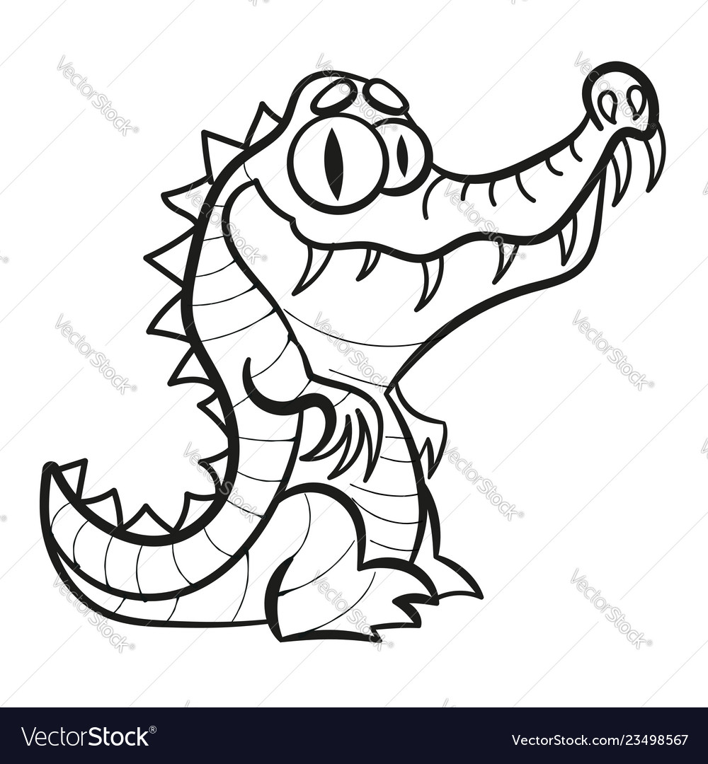 Detail Cute Crocodile Clipart Nomer 53