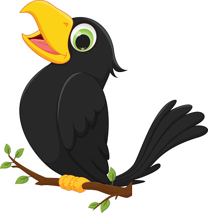 Detail Cute Crow Clipart Nomer 16