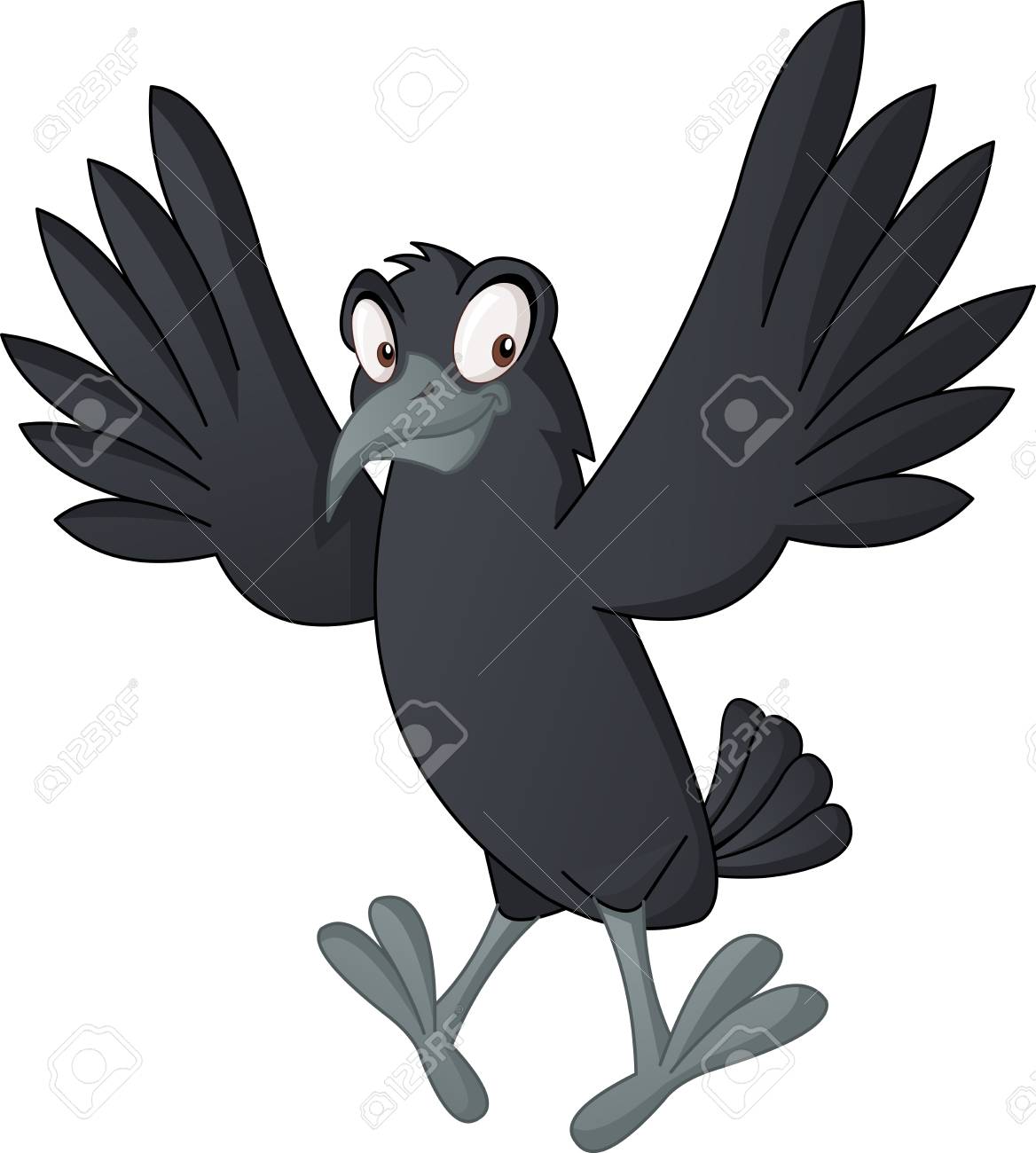 Detail Cute Crow Clipart Nomer 26