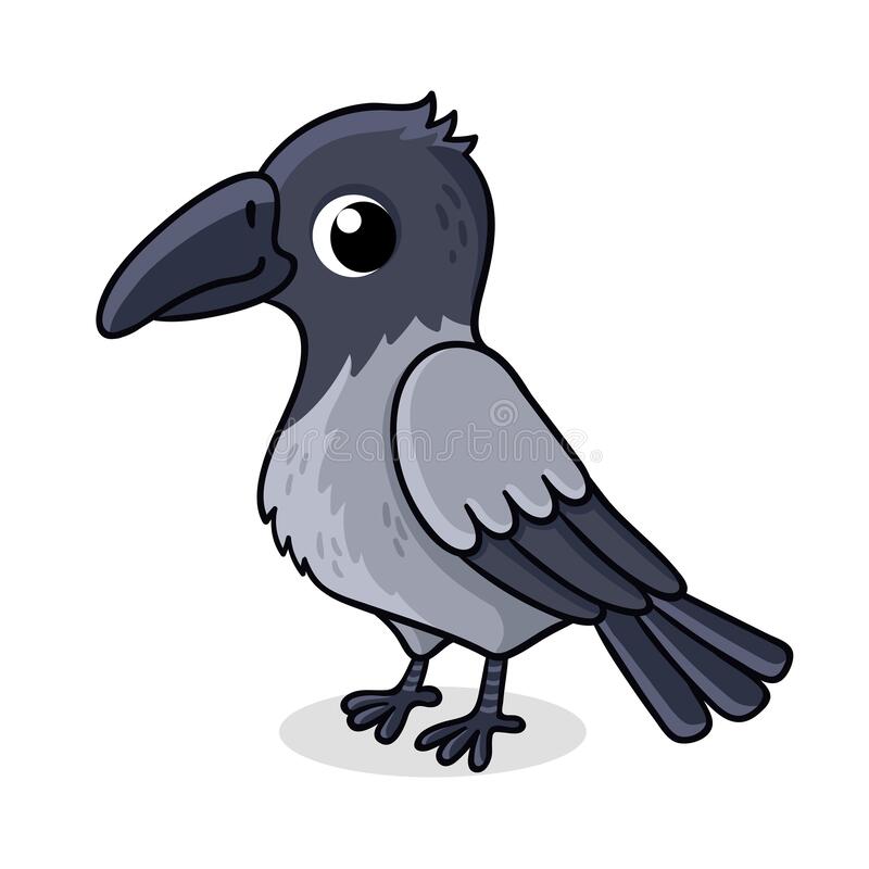 Detail Cute Crow Clipart Nomer 28