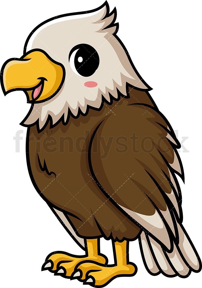 Detail Cute Eagle Clipart Nomer 15