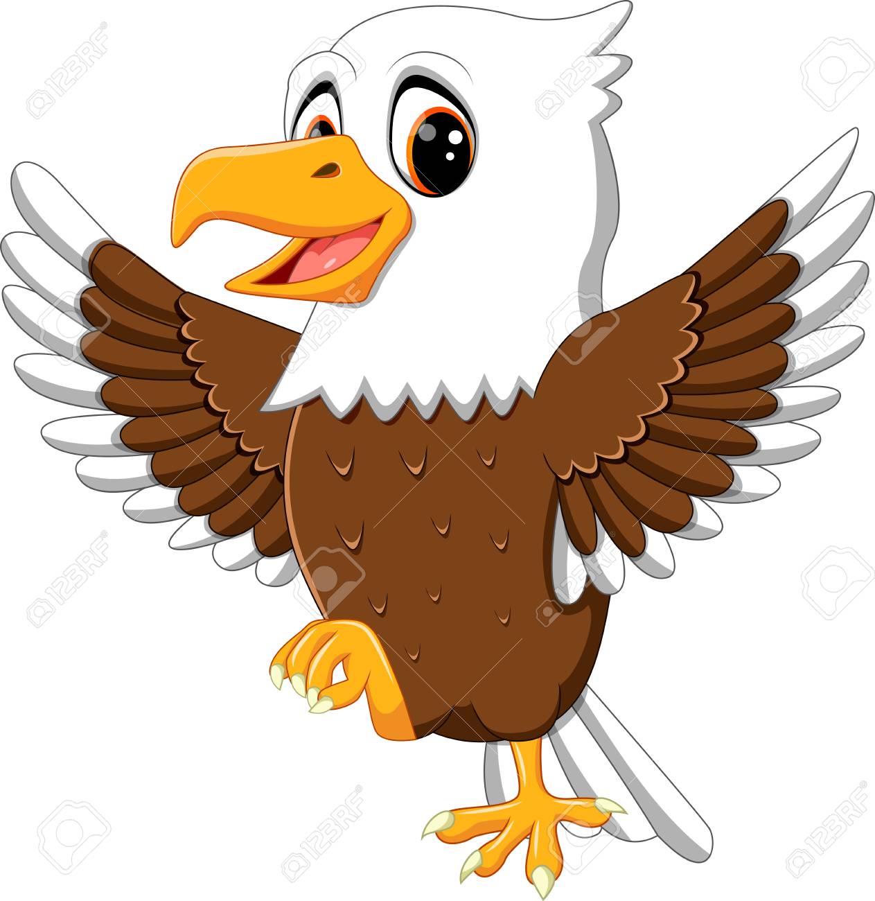 Detail Cute Eagle Clipart Nomer 4