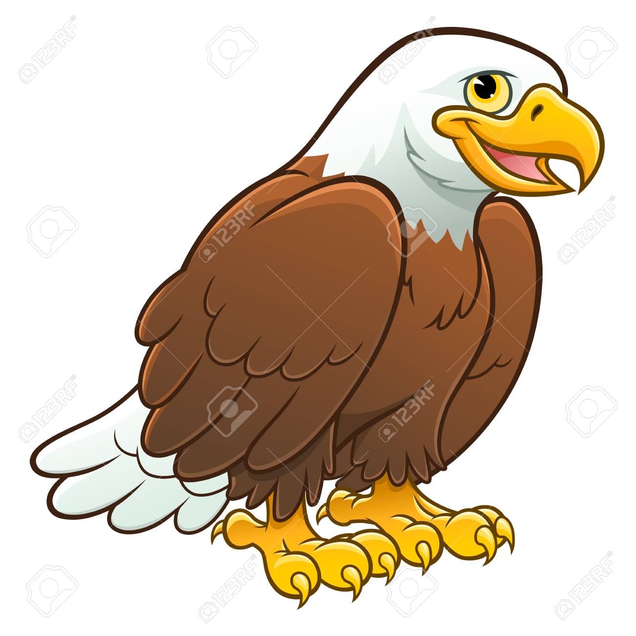 Detail Cute Eagle Clipart Nomer 8