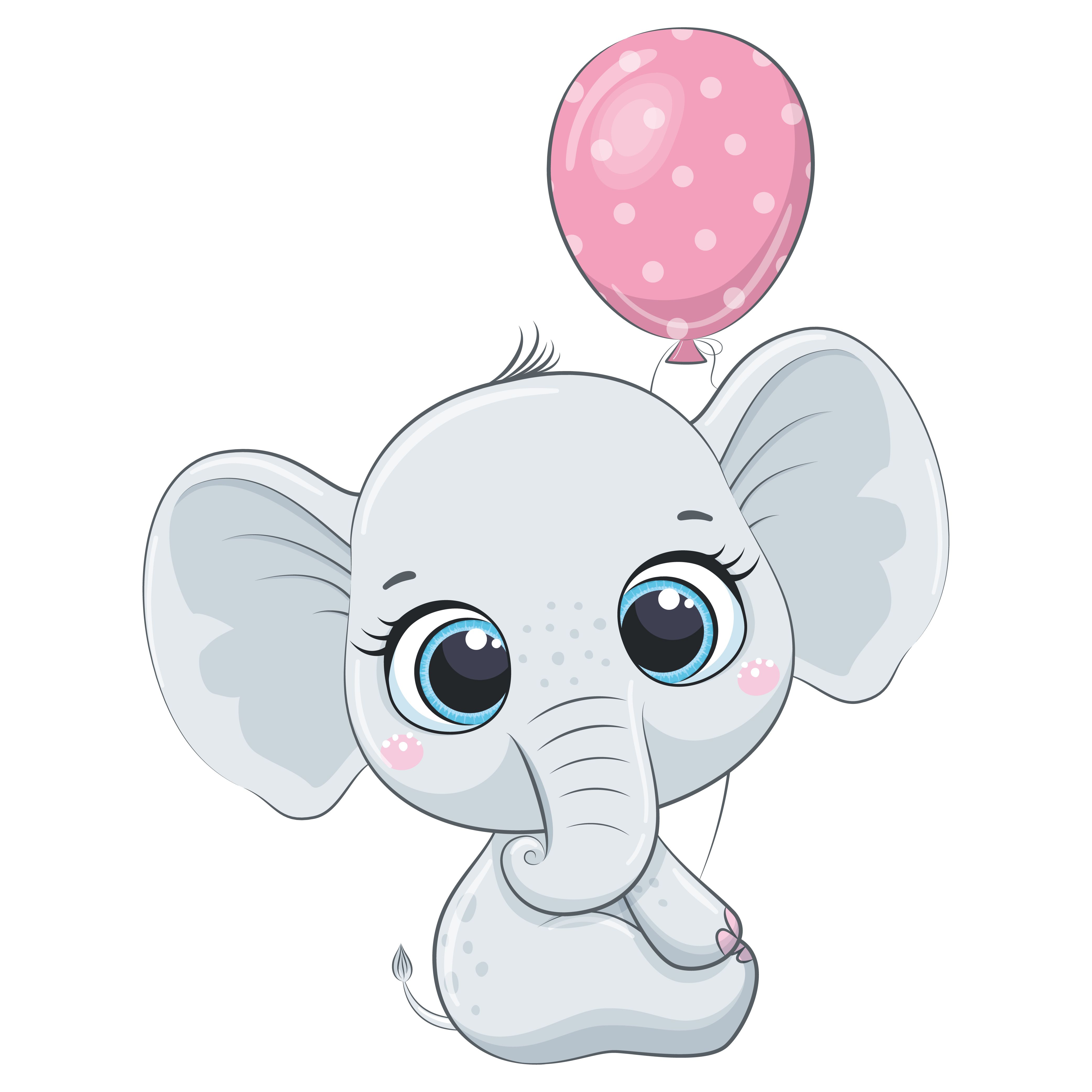 Detail Cute Elephant Png Nomer 25