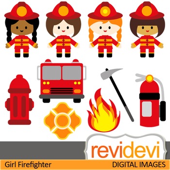 Detail Cute Firefighter Clipart Nomer 17