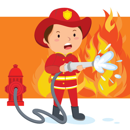 Detail Cute Firefighter Clipart Nomer 27