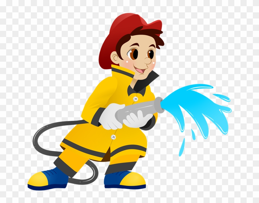 Detail Cute Firefighter Clipart Nomer 44